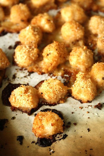 Favourite Recipes from Old New Brunswick Kitchens' Breaded Baked Popcorn Scallops