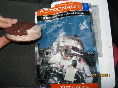 7/14/11: Nothing better than freeze dried ice cream.