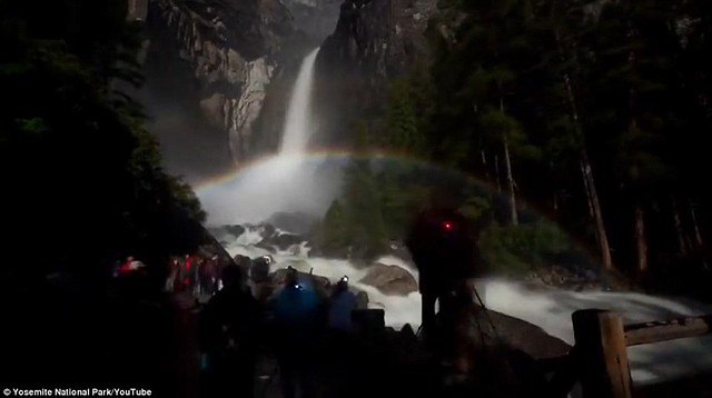 Dazzling arc of colour lights up night sky at Yosemite National Park  8