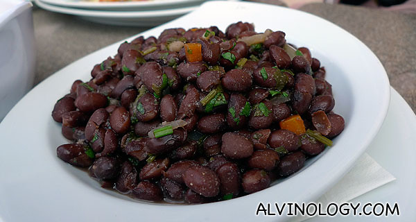 Some savoury beans