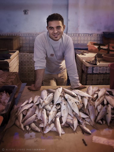 The young fishmonger of Bizerte by alison lyons photography