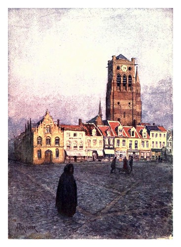 014-Furnes torre de San Nicolas-Belgium 1908- Amédée Forestier