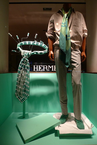 Vitrines Hermès - Paris, juillet 2011