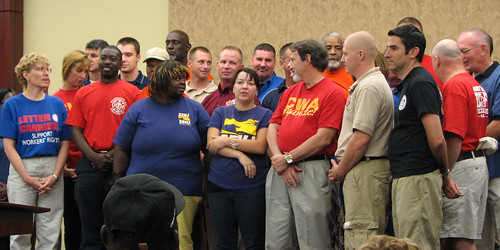 News Conference Union Members