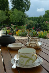After Lunch Tea at Château de Bagnolet