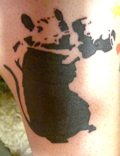 banksy tattoo share 21banksy tattooby surplus person