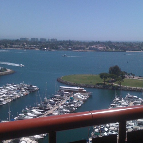 The view from our balcony #BlogHer