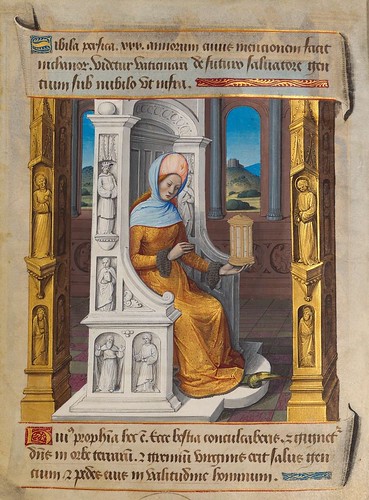 003-Sibila Persica-Sibylla Prophetae et de Cristo Salvatore vaticinantes-1490- BSB Cod. icon. 414-Münchener DigitalisierungsZentrum
