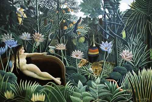 Henri Rousseau: The Dream by unbearable lightness