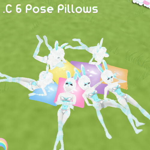 6 Pose Pillows