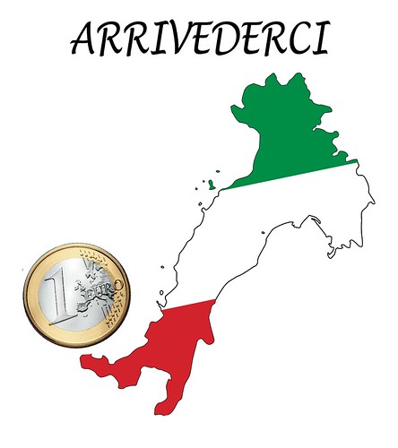ARRIVERDERCI EURO by Colonel Flick