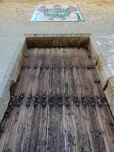 Door to the Church of St Jaume 