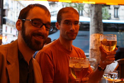Matt and Nate on Belgian Beer Night #2
