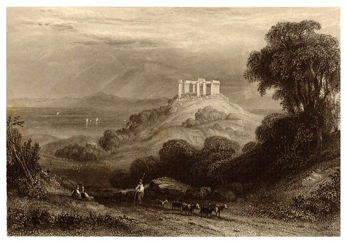 004-Templo de Minerva en Egina-La Grèce pittoresque et historique 1841- Christopher Wordsworth-© Biblioteca de la Universidad de Heidelberg