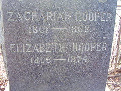 Hooper, Zachariah and Elizabeth Hundley (closeup)