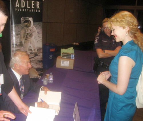 Heather Meeting Buzz Aldrin