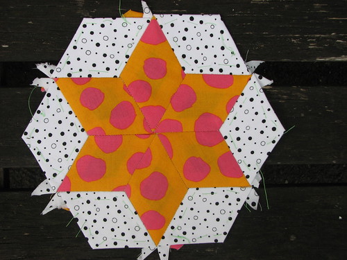 first hexagon star by Viv J M