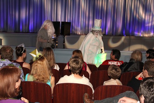 Hatbox Ghost and Hitchhiking Ghost costumes