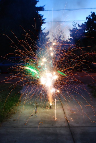 driveway fireworks