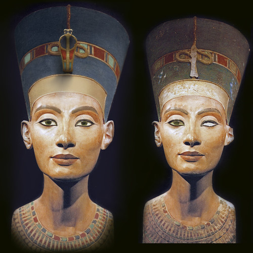 Nefertiti Bust Restoration by GeometerArtist, on Flickr