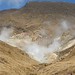 O vulcao Tongariro mostra sua atividade