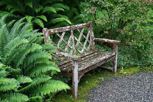 japanese garden bench