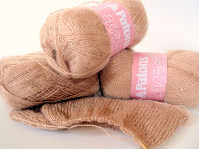 Patons Lace Yarn (for long tube scarf)