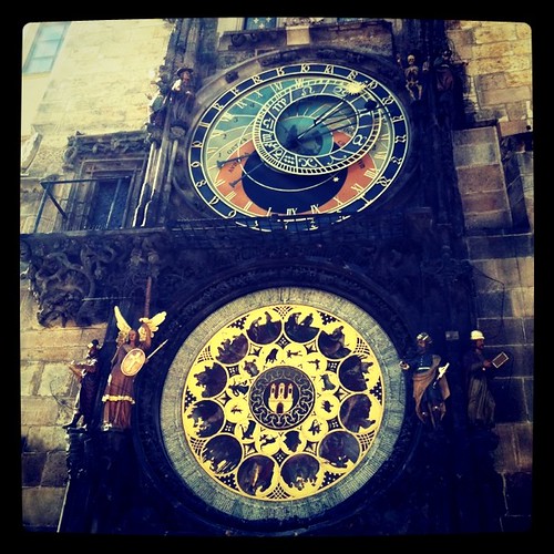 Prague Clock by Davide Restivo
