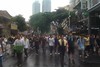 Bersih crowd along Tengkat Tong Shin, from Jalan Pudu by freemalaysiatoday