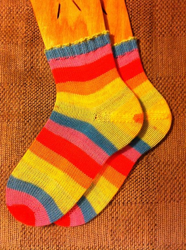 Vanilla Rainbow Socks