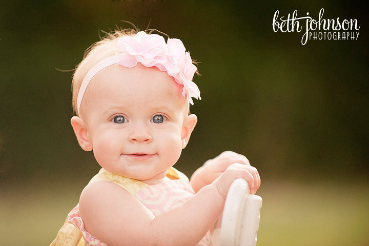 nine month old baby girl tallahassee photographer