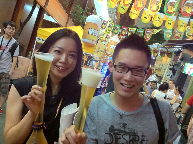 Lan Kwai Fong Beer Fest 2011