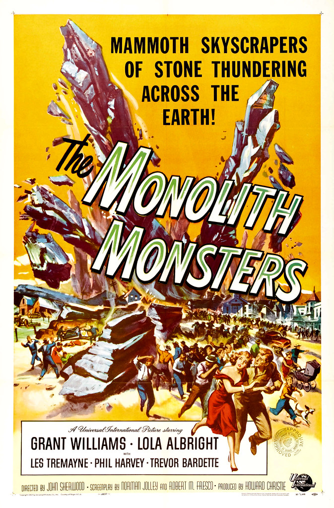 Reynold Brown - The Monolith Monsters (Universal International, 1957)