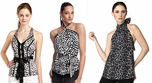 how to style a silver leopard print top