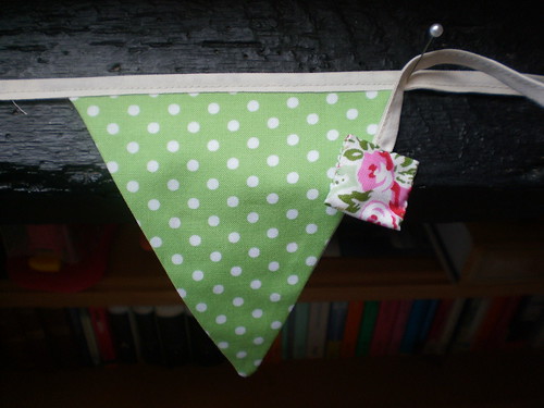 A little bit of bunting for someone else