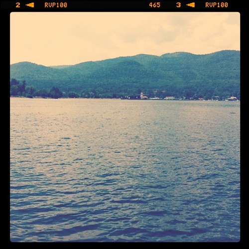 Enjoying Lake George