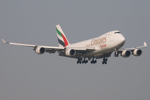 Emirates SkyCargo 747 Durban