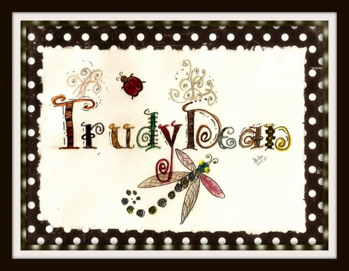 Card - Bday TrudyDean Zen by BeverlyDiane