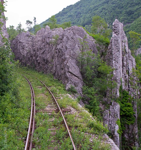 Prima calea ferata montana construita in Romania