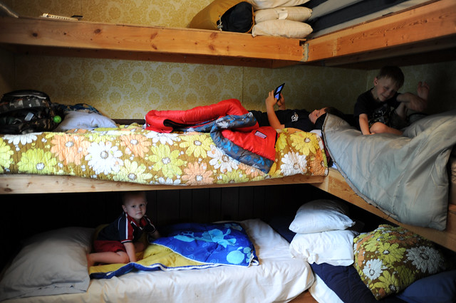 Bunkbeds at the cabin