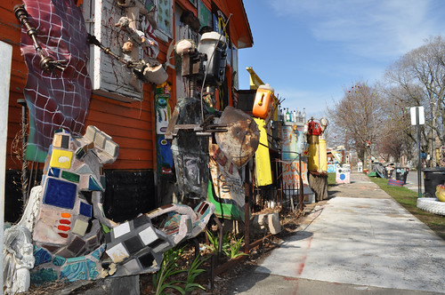 the Heidelberg Project by Tyree Guyton (photo by Michigan Municipal League, creative commons license)