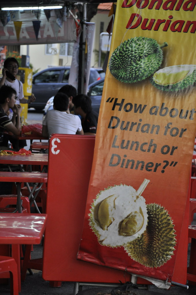 Durian for Lunch or Dinner 榴莲午餐或晚餐 ...