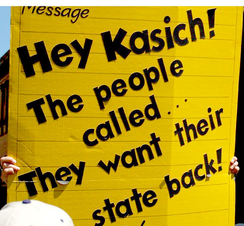 Kasich sign
