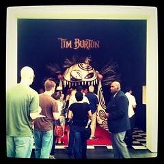Saturday: Tim Burton exhibit