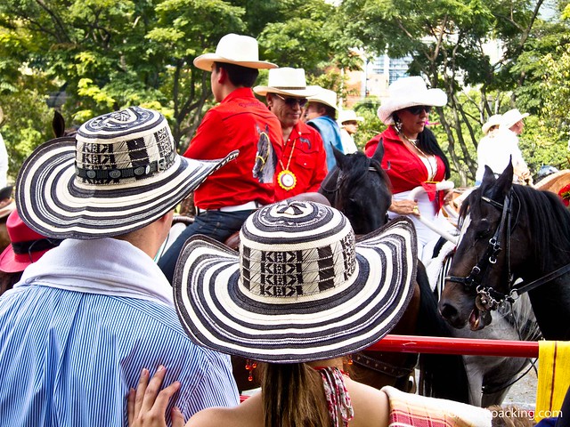 The traditional vueltiao hats are a national symbol of Colombia