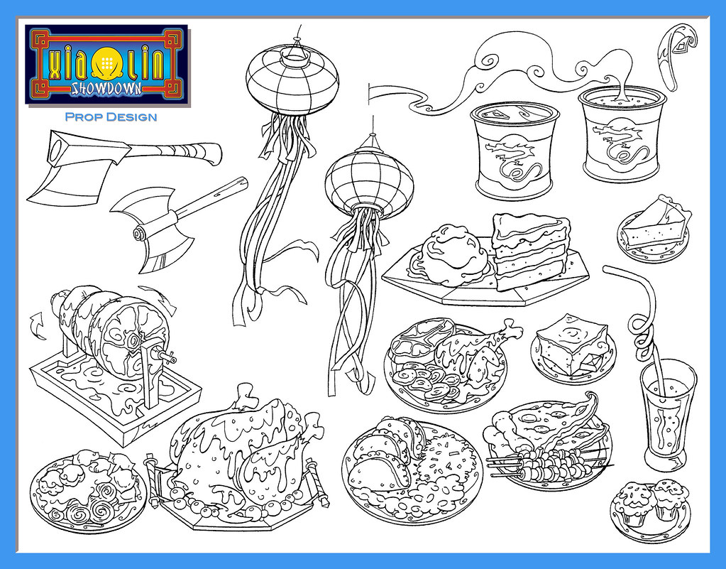 xiaolin showdown coloring pages - photo #50