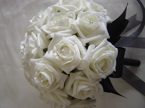 Black White Bouquet 