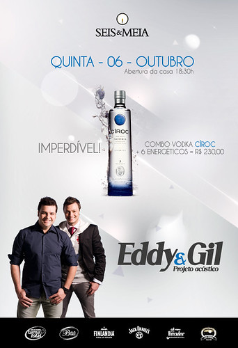 Flyer - Eddy & Gil by chambe.com.br