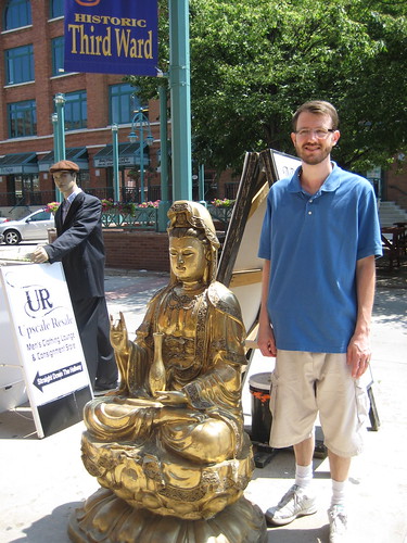 Craig and buddha