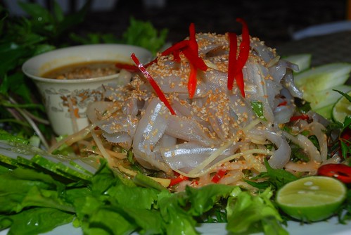 raw fish salad